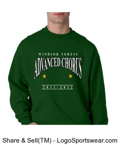 Champion Adult Powerblend Crewneck Sweatshirt Design Zoom